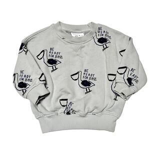 Zara Pelican Crewneck Sweatshirt Size 12m
